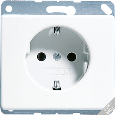 Штепсельная розетка SCHUKO с защитой от детей 16A 250V~; черная, SL520KISW