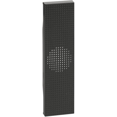 KG15 Bticino LIVING NOW. Лицевая панель для звонка 1 модуль.Цвет Черный., KG15