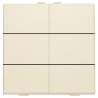Niko Home Control Слоновая кость Кнопка 6-клавишная, 100-51006