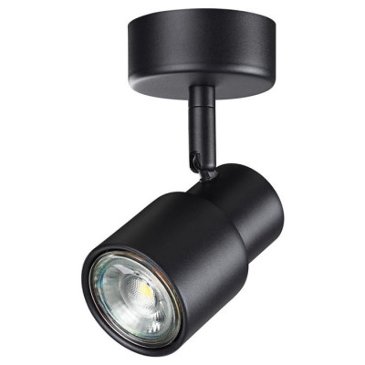 Novotech 370922 OVER NT22 163 черный Светильник накладной IP20 GU10 50W 220V MOLO