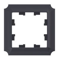 ATN101001 - ATLASDESIGN ANTIQUE 1-постовая РАМКА, КАРБОН, Systeme Electric