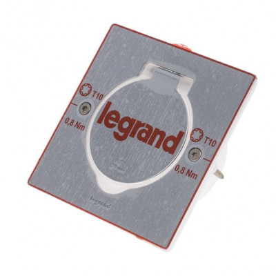 Legrand Встр. Блок Ip44 Квад.Нерж.2м, 089700