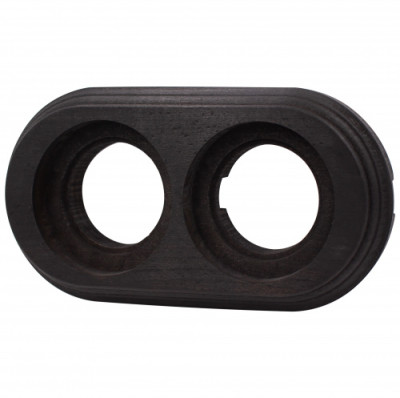 BIRONI Лизетта Бук Угольно-черный Рамка 2-ая на бревно 200мм, BFC20-620-119