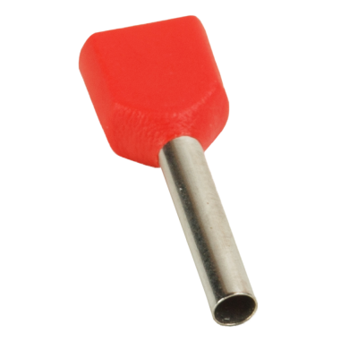 КЭАЗ Наконечник штыревой втулочный под два провода НШвИ2 OptiKit T-Shv2-PVC- 1,5-12(100шт), 278048