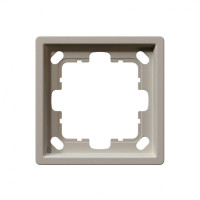 FD1001SH - Рамка серия FD 1-постовая, цвет Сахара, JASMART Electric