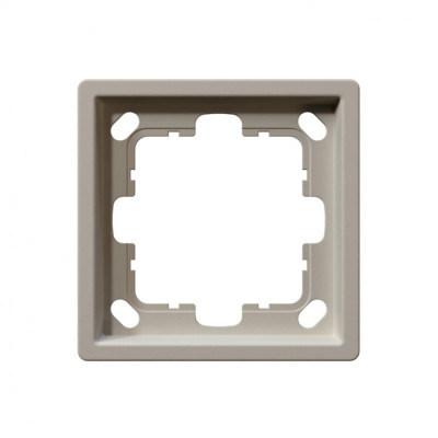 FD1001SH - Рамка серия FD 1-постовая, цвет Сахара, JASMART Electric