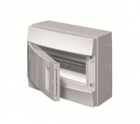 - Бокс настенный 12М непрозрачная дверь Mistral65 (с клемм)