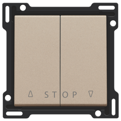 Niko Шампань Накладка на выключатель для жалюзи, 157-65918