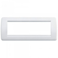 Vimar Накладка для 6 модулей RONDO пластик ярко-белый, 16766.01 Vimar Накладка для 6 модулей RONDO пластик ярко-белый, 16766.01