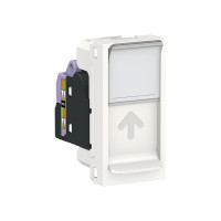 NU341418 - Unica modular розетка компьютерная, rj45, одиночная, кат. 6 utp, 1мод, белый NU341418 - Unica modular розетка компьютерная, rj45, одиночная, кат. 6 utp, 1мод, белый