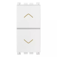 Vimar Две кнопки взамоблокируемые NO+NO 10A, белые, 19062.B Vimar Две кнопки взамоблокируемые NO+NO 10A, белые, 19062.B