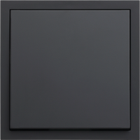 Выключатель 1-клавишный, Rikett, серия Standart, цвет Черный сатин Выключатель 1-клавишный, Rikett, серия Standart, цвет Черный сатин