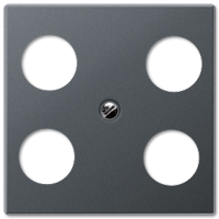 Накладка для SAT-TV-розетки Hirschmann, A561-4SAT1ANM Накладка для SAT-TV-розетки Hirschmann, A561-4SAT1ANM