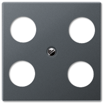 Накладка для SAT-TV-розетки Hirschmann, A561-4SAT1ANM