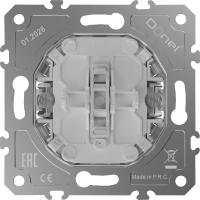 Donel D16  Механизм кнопки звонка 1-но клавишный 1н.о., самозажимные контакты 16 A 250 В~, DO15100