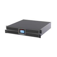 Онлайн ИБП ДКС серии Small Rackmount, 2000 ВА/1800 Вт, 1/1, 8xIEC C13, EPO, USB, RS-232, Rack 2U, з/у 6А, без АКБ, SMALLR2A0PI