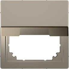 D-Life Адаптер с крышкой для интеграции System M в D-Life, никель