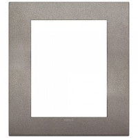 Vimar Накладка CLASSIC на 8 модулей титан матовый, 19668.04