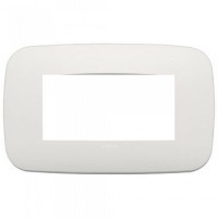 19684.25 - Vimar Накладка ROUND на 4 модуля жемчужная матовая