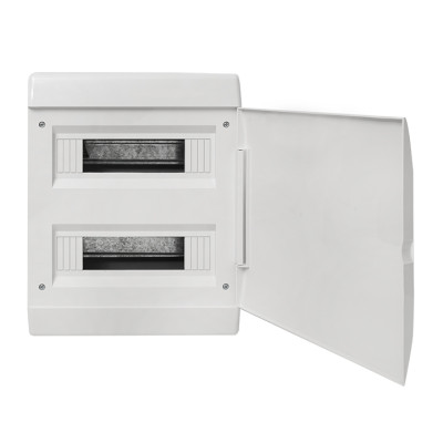 Щит распределительный ЩРВ-П-24 "SlimBox" белая дверца IP41 EKF , sb-v-24w