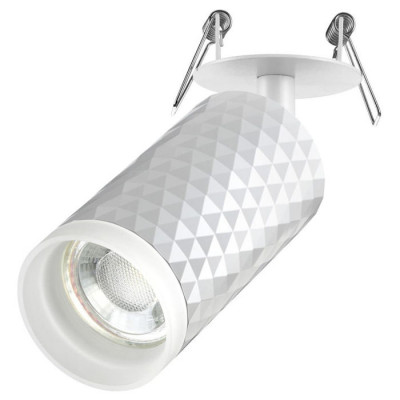 Novotech 370850 SPOT NT22 236 белый Светильник встраиваемый IP20 GU10 9W 220V BRILL