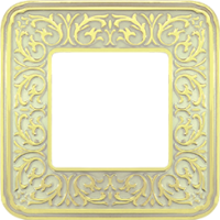 FD01371OP Fede Emporio Рамка 1-ная, Gold White Patina