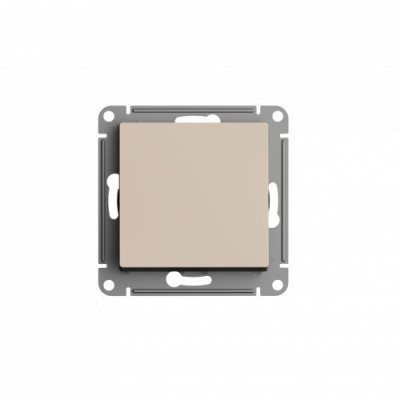 ATN001211 - ATLASDESIGN 1-клавишный ВЫКЛЮЧАТЕЛЬ, сх.1, 10АХ, механизм, ПЕСОЧНЫЙ, Systeme Electric