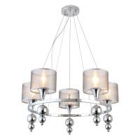 Evoluce SLE107103-05 Светильник подвесной Хром/Серебристый E14 5*40W