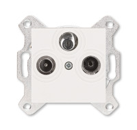 5011H-A03303 68W - Розетка TV-R-SAT ABB Levit единственная жемчуг - 2CHH083303A6068