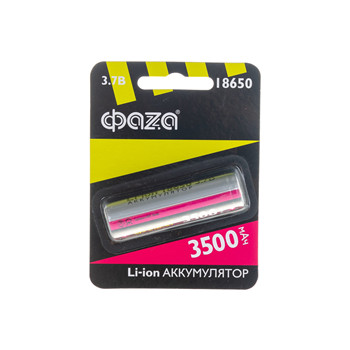 Акк. ФАZА 18650 3500мАч BL-1, 5028050