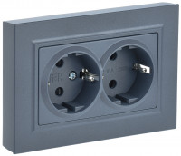 BRITE Роз. 2-я с з/к/ш 16А в сб. РСш12-3-БрМ мар. IEK, BR-R24-16-K35-F BRITE Роз. 2-я с з/к/ш 16А в сб. РСш12-3-БрМ мар. IEK, BR-R24-16-K35-F