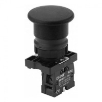 Chint Кнопка управления "Грибок" ?40мм самовозв. NP2-BC22 без подсветки черная 1НЗ, IP40 (R), 573970 Chint Кнопка управления "Грибок" ?40мм самовозв. NP2-BC22 без подсветки черная 1НЗ, IP40 (R), 573970