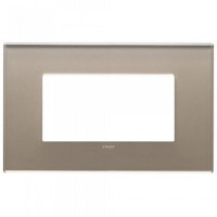 Vimar Накладка на 4 модуля, коричневый опал, 22654.77