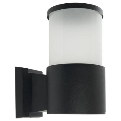 Светильник садово-парковый, 230V E27, DH0904, черный (на стену вверх), Feron 11656