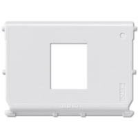 Монтажная вставка для одинарного модульного гнезда, 54-1WE Монтажная вставка для одинарного модульного гнезда, 54-1WE