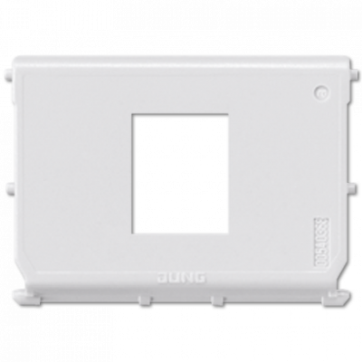 Монтажная вставка для одинарного модульного гнезда, 54-1WE