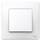 BLANCA С/У 1-клавишный ВЫКЛЮЧАТЕЛЬ (cх.1), 6А, 250B, БЕЛЫЙ