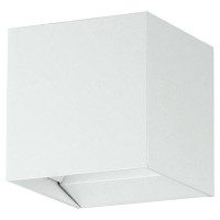 61921 Уличный настен. светодиод. свет-к CALPINO PRO, 2x3,3W, IP 54, 3000K, алюминий/белый