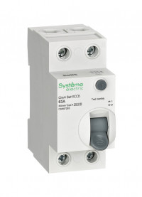 City9 Set ВДТ 63А 2P 300мА A-S 230В, Systeme Electric, C9R87263