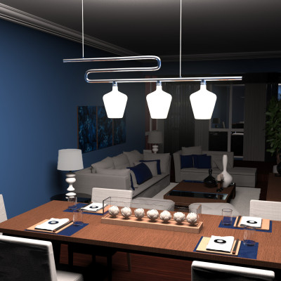 Лампа Gauss Filament V160 9W 890lm 4100К Е27 milky LED 1/6, 1016802209