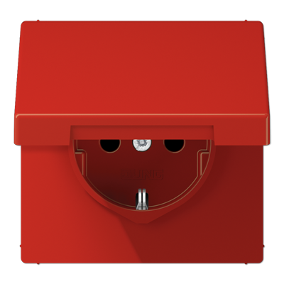 SCHUKO розетка с защитой от детей и крышкой, LS1520BFKIKLRT