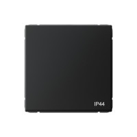 GAL441061 - ARTGALLERY 1-клавишный ПЕРЕКЛЮЧАТЕЛЬ IP44, 10АХ, механизм, КАРБОН, Systeme Electric