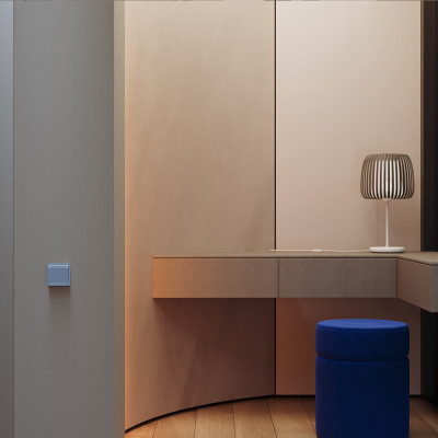 Накладка для выключателя карточного, S70 (деним), VLS002615