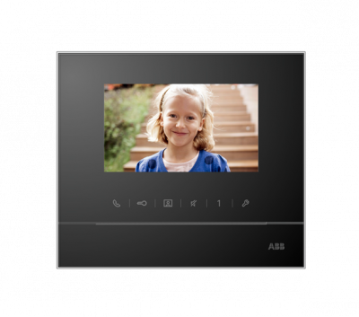 M22311-B - Абонентское устройство, видео 4,3, чёрный глянцевый - 2TMA070020B0032