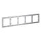 Рамка пластиковая VOLTUM S70 на 5 постов, (серый), VLS100516
