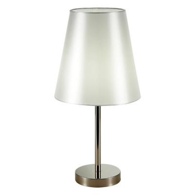 Evoluce SLE105904-01 Прикроватная лампа Никель/Белый E14 1*40W