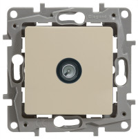 Legrand Розетка TV (телевизионная) - Legrand Etika - оконечная - слоновая кость, 672365 Legrand Розетка TV (телевизионная) - Legrand Etika - оконечная - слоновая кость, 672365