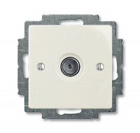 ABB BJB Basic 55 Шале (бел) Розетка TV оконечная