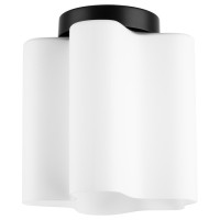 Lightstar 802017 (NUBI-X1A) Светильник NUBI 1х40W E27 ЧЕРНЫЙ МАТОВЫЙ/БЕЛЫЙ (в комплекте)