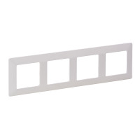 Legrand Valena LIFE.Рамка "Белая".4-постовая универсальная, 754004 Legrand Valena LIFE.Рамка "Белая".4-постовая универсальная, 754004